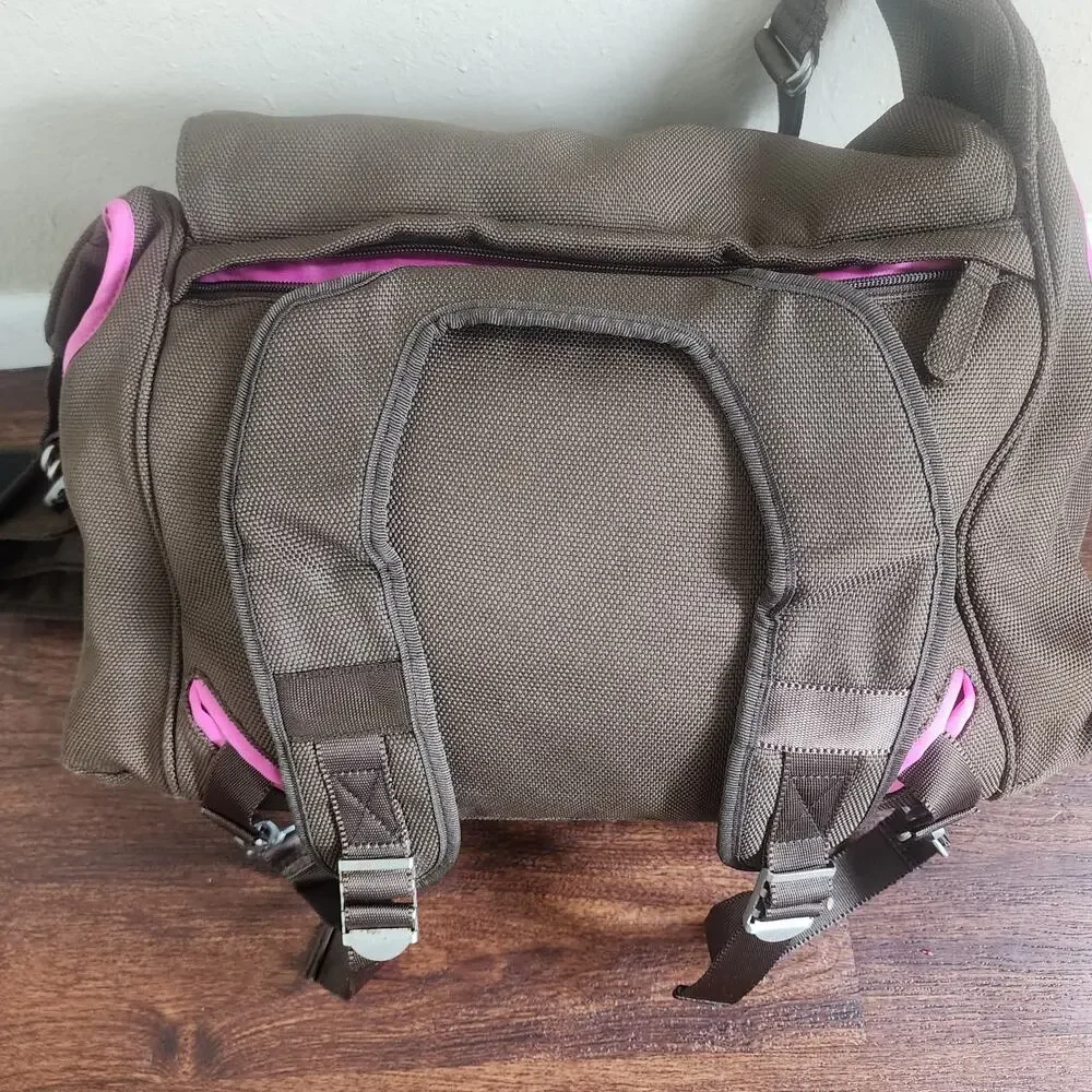 Pottery Barn Kids Brown Convertible Backpack Diaper Bag